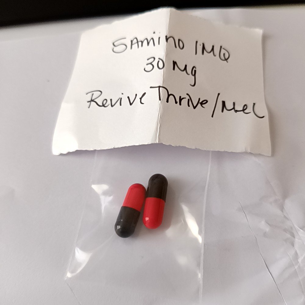 5 Amino 1 MQ 30mg Red/Black Capsule test result