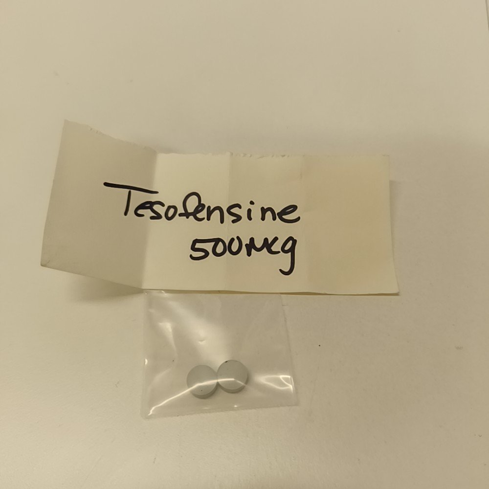 Tesofensine 500 mcg test result