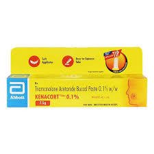 KENACORT 0.1 PASTE (7.5GM) Kenacort 0.1% Paste 7.5g