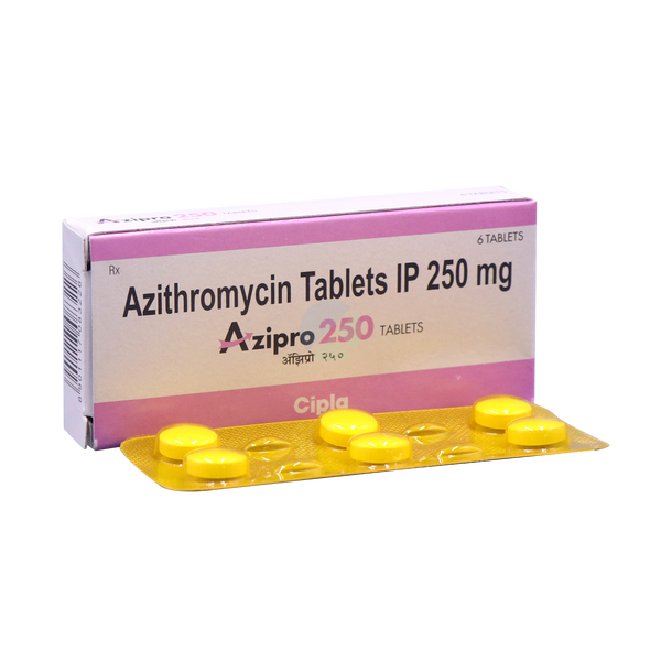 AZIPRO 250 MG Azipro 250 MG (1x6 tablets)