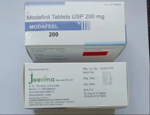 MODAFEEL 200 MG Modafeel 200 MG (1x10 Tablets)